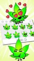 Pelekat Emoji Mister Neon Weed syot layar 1