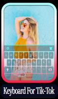 Keyboard For TikTok Keyboard Themes poster