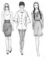 कूल फैशन डिजाइन ड्रेस आरेखण स्क्रीनशॉट 3