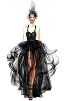 برنامه‌نما Cool Fashion Designs Dress Drawing عکس از صفحه