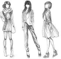 कूल फैशन डिजाइन ड्रेस आरेखण स्क्रीनशॉट 2