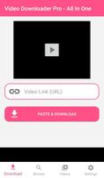 Video Downloader Pro - All In One 스크린샷 1