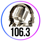 Radio 106.3 fm radio qatar 106.3 radio station icône