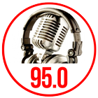 Radio 95.0 fm Radio 95 fm player app free apps आइकन