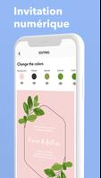 App d'Invitation de Mariage capture d'écran 2