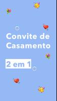 WedApp - convite de casamento Cartaz