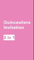 Create Quinceañera Invitation Affiche