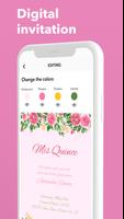 Create Quinceañera Invitation 截图 2