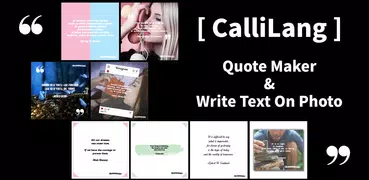 CalliLang: Write text on photo