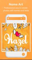 Name Art poster