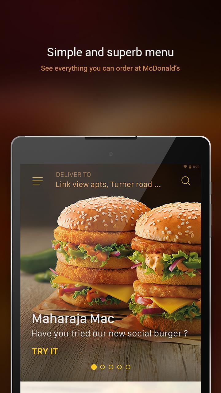 Mcdelivery For Android Apk Download - mcdonalds menu roblox id