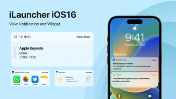 Launcher iOS16 - iLauncher Ekran Görüntüsü 1