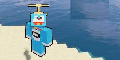 Doraemon Mod for Mcpe plakat