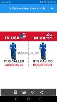 british vs american words Ekran Görüntüsü 3