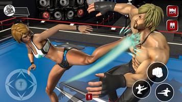 لعبة المصارعة بطولة 3D تصوير الشاشة 3