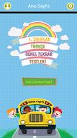 1. Sınıflar Türkçe Genel Tekrar Testleri Poster