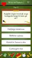 4. Sınıflar Sosyal Bilgiler Testleri 截图 2