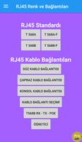 RJ45 Cables Colors Connections পোস্টার