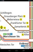 Berlin Métro (U-Bahn) Carte capture d'écran 1