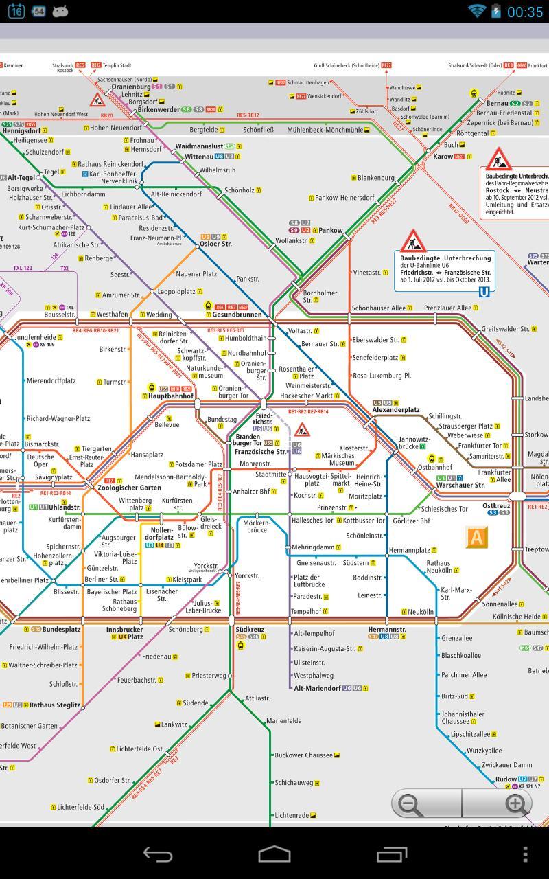 Berlin Metro (U-Bahn) Map Free 2019 for Android - APK Download