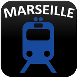 Marsella Metro y Tranvía Mapa 