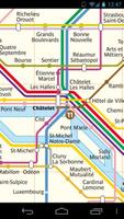 Paris Metro الملصق