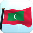 Maldives Cờ 3D Hình Nền Động APK