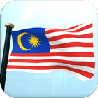 Malesia Drapeau 3D icône