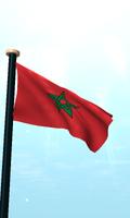 Marokko Drapeau 3D Gratuit capture d'écran 1