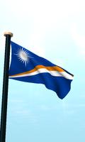 Marshall Islands Flag 3D Free screenshot 1