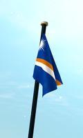 Marshall Islands Flag 3D Free اسکرین شاٹ 2