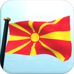 Makedonia Drapeau 3D Gratuit