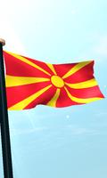 Makedonia Drapeau 3D Gratuit capture d'écran 3