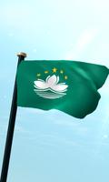 Macao Flagge 3D Hintergründe Plakat