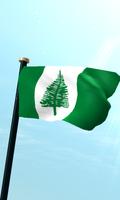 Norfolk Island Flag 3D پوسٹر