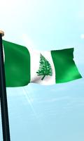 Norfolk Island Flag 3D اسکرین شاٹ 3
