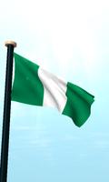 Nigeria Drapeau 3D Gratuit capture d'écran 1