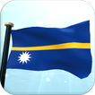 Nauru Flag 3D Free Wallpaper