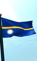 Nauru Bandera 3D Gratis Fondos captura de pantalla 3