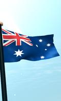 برنامه‌نما استرالیا پرچم 3D رایگان عکس از صفحه