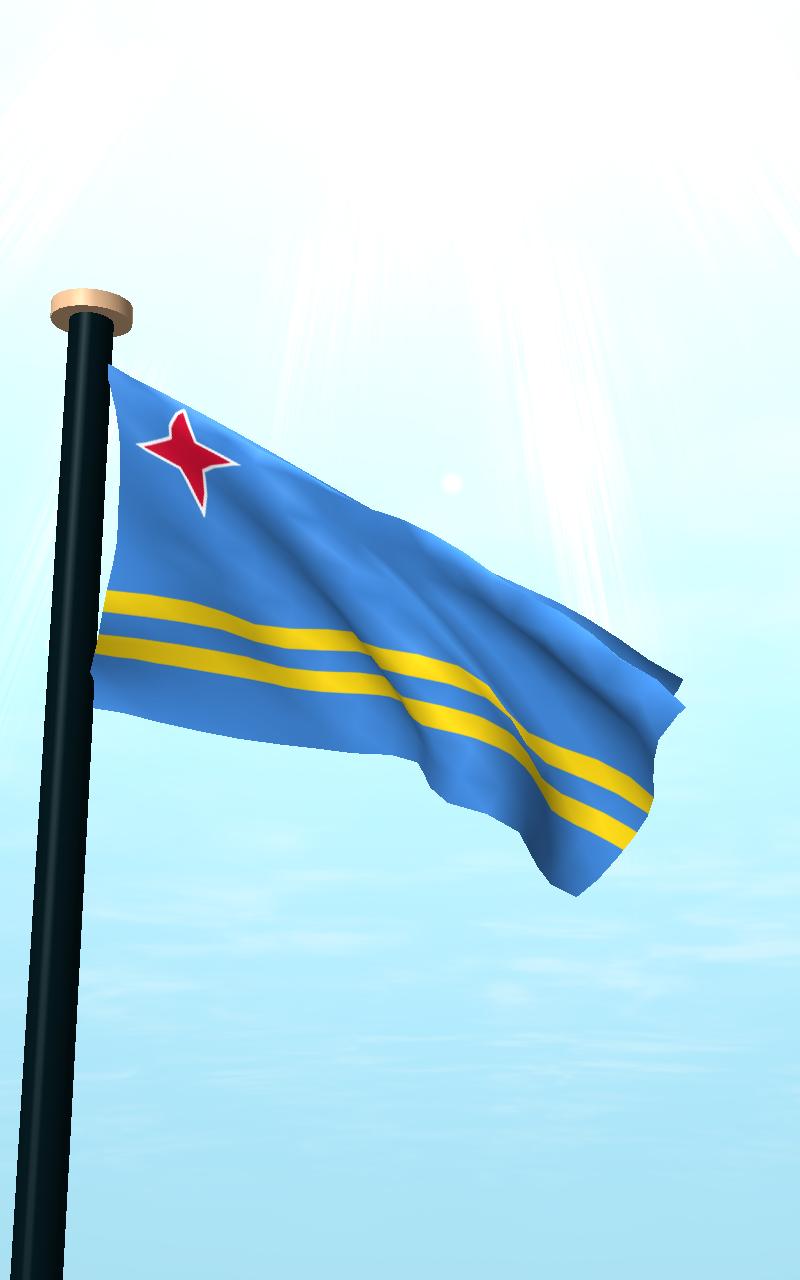 Как выглядит флаг аруба Скачать Аруба Флаг 3D Бесплатных Обои APK для Android