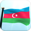 아제르바이잔 국기 3D 무료 라이브 배경화면