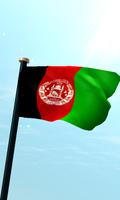 Afghanistan Flag 3D Free poster