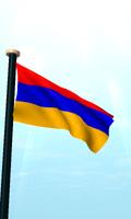 Armenia Drapeau 3D capture d'écran 1