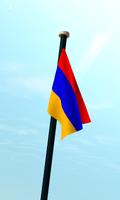 亞美尼亞旗3D免費動態桌布 截圖 2