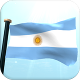 아르헨티나 국기 3D 무료 라이브 배경화면 아이콘