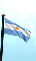 برنامه‌نما Argentina Flag 3D Free عکس از صفحه