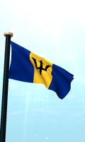 Barbados Bandeira 3D Gratuito imagem de tela 1