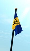 Barbados Drapeau 3D Gratuit capture d'écran 2