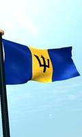 Barbados Drapeau 3D Gratuit capture d'écran 3